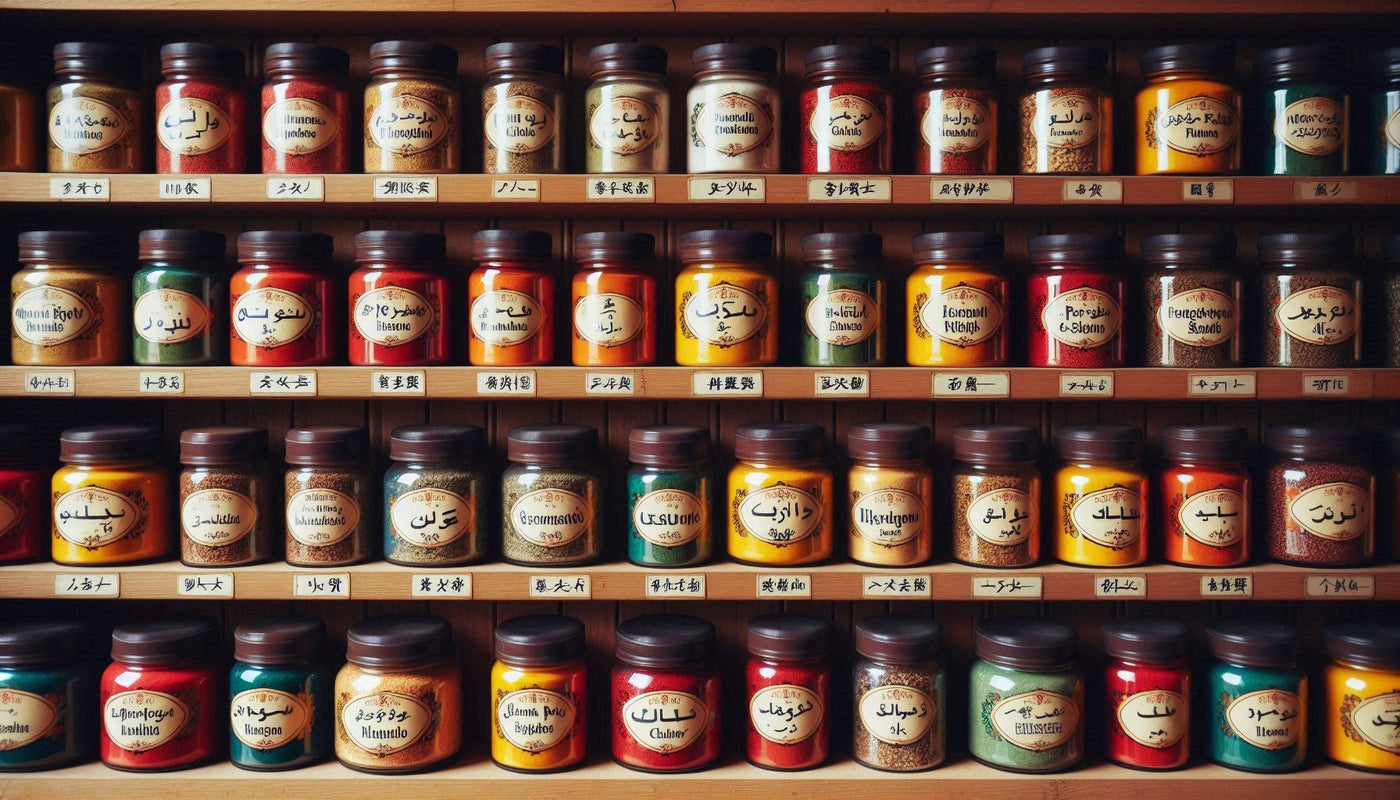 Spice jar sets - organized collections of jars for storing and dispensing spices, designed to keep your spice rack neat and accessible.