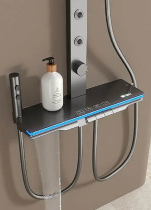 Switch between rain, mist, and pulse modes for a customizable and relaxing shower experience.