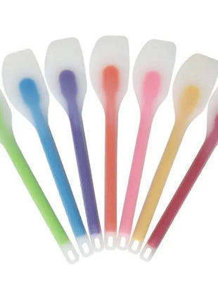  Versatile blue silicone spatula, essential for baking and cooking tasks