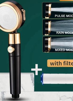 Adjust your shower experience with multiple spray modes.

