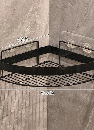 Whether your bathroom is modern or traditional, this gold rack complements any decor.
