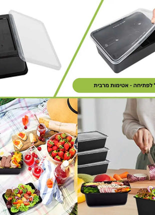 Convenient sizes for different storage needs. Sturdy and reliable for everyday use.