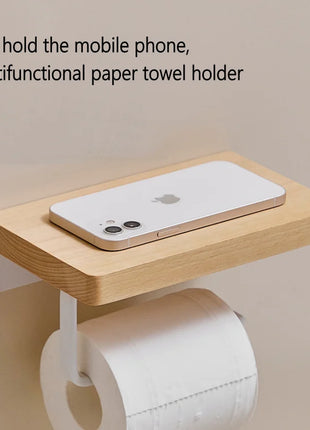 Perfect for both toilet paper and paper towels, offering a practical and stylish storage solution.