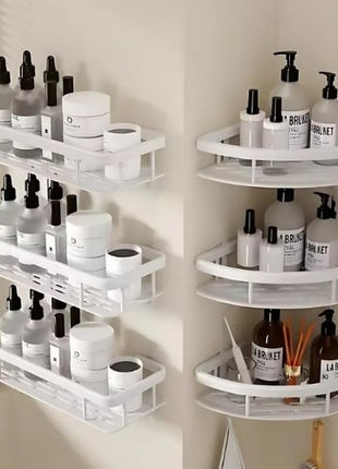 Perfect for holding soaps, shampoos, and more.