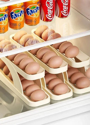 Keep eggs organized and accessible.