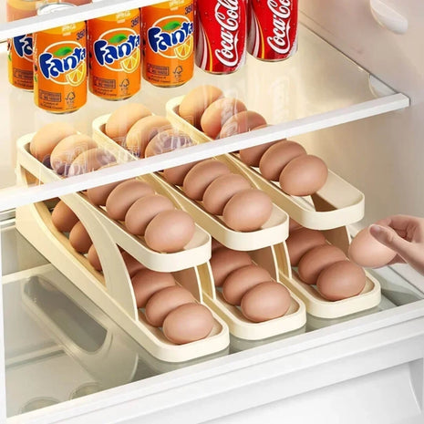 Keep eggs organized and accessible.