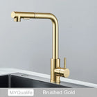 Showcasing the faucet in a stylish kitchen environment.

