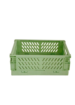 Add a touch of color to your storage solutions with this green foldable organizer box, suitable for all your storage needs. #GreenStorageBox #Organ