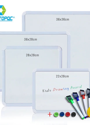 לוח מחיק מגנטי עם מסגרת PVC – לוח הודעות וציור פרקטי
