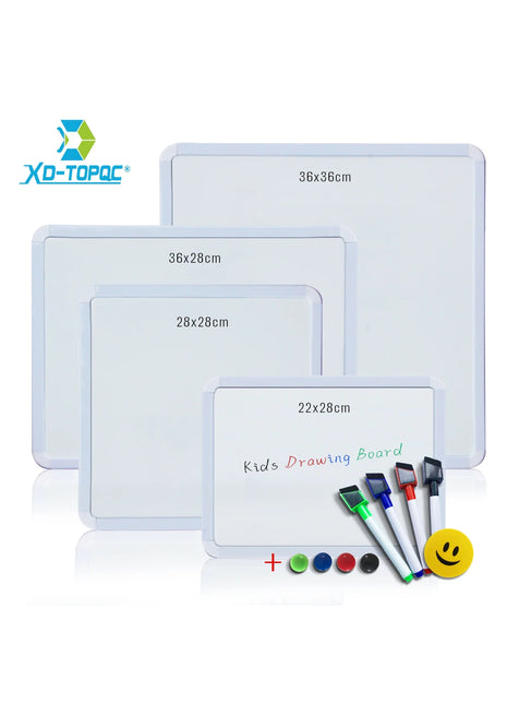 לוח מחיק מגנטי עם מסגרת PVC – לוח הודעות וציור פרקטי