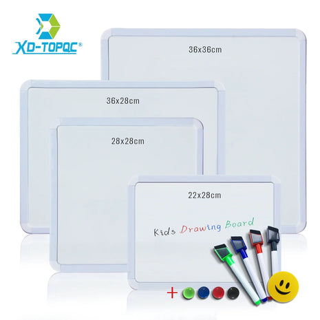 לוח מחיק מגנטי עם מסגרת PVC – לוח הודעות וציור פרקטי