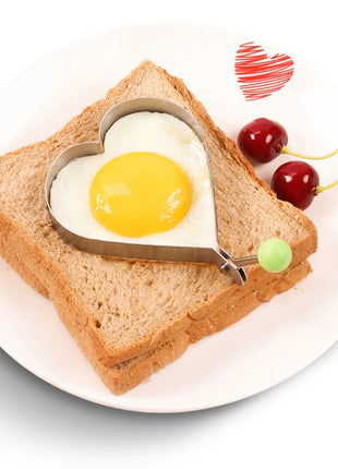 תבנית חביתה בצורת לב – מנירוסטה לארוחות בוקר מהנות

