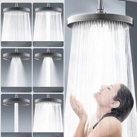 Enhance your shower experience with this high-pressure round shower head. Featuring a 230mm diameter, it delivers a powerful flow and provides a luxurious shower every time.

