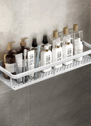 Keep your shower items within easy reach.