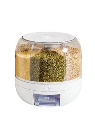 Adds a touch of elegance to your kitchen with a 360-degree rotation feature.