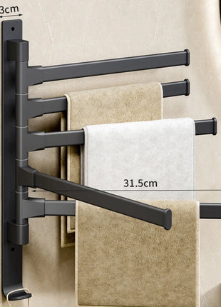 A towel holder that balances contemporary design with everyday functionality.

