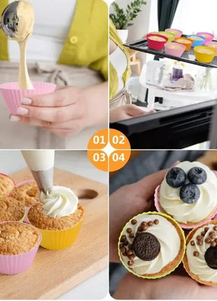 Makes removing cakes and muffins hassle-free.


