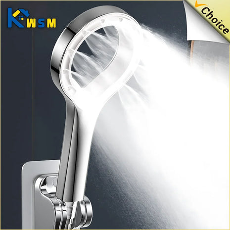 Experience an invigorating rain shower with our innovative ring-shaped shower head.

