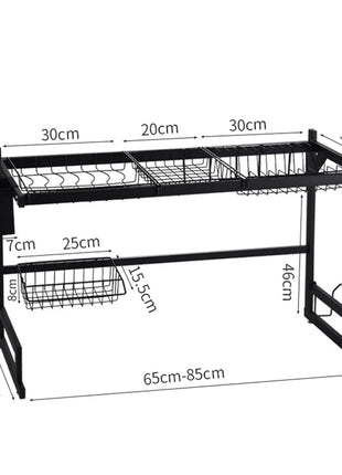 Enjoy the benefits of a rust-resistant rack that maintains its sleek appearance over time.
