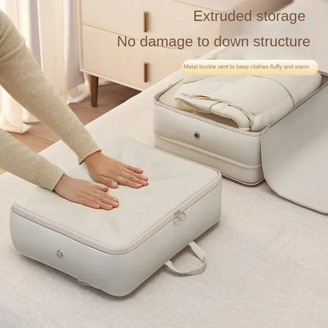 שקית אחסון דחיסה מתקפלת – לנשיאה ואחסון בגדים בנסיעות ובבית