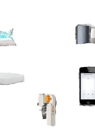 מנוע ZigBee חכם – מתאים לווילונות גלילה עם שליטה חכמה

