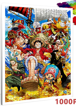 פאזל 1000/200/300/500/1500 חלקים אנימה יפנית – One Piece