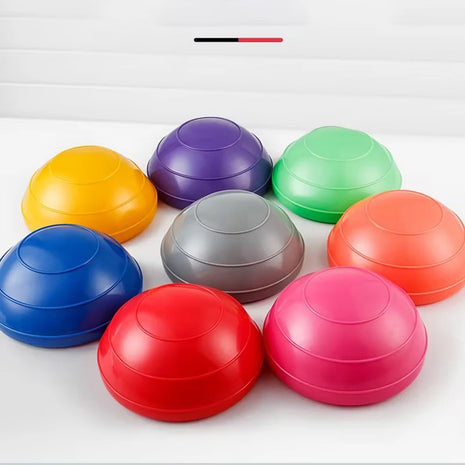 כדור באוסו (BOSU) לאימון – כדור חצי מתנפח עם בסיס אנטי-סליפ