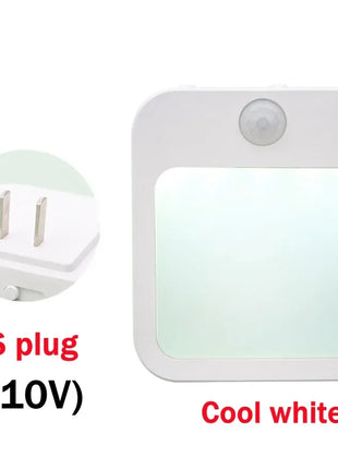 תאורת לילה LED עם חיישן תנועה – Plug EU
