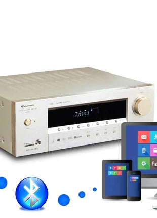 מגבר אודיו 5.1 ערוצים לאולם ביתי עם תמיכה ב-HDMI 4K ו-Bluetooth
