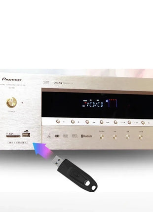 מגבר אודיו 5.1 ערוצים לאולם ביתי עם תמיכה ב-HDMI 4K ו-Bluetooth