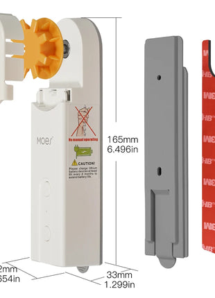 מנוע חכם לווילונות גלילה ZigBee - שליטה קולית ואפליקטיבית באמצעות Tuya Smart Life Alexa ו-Google Home