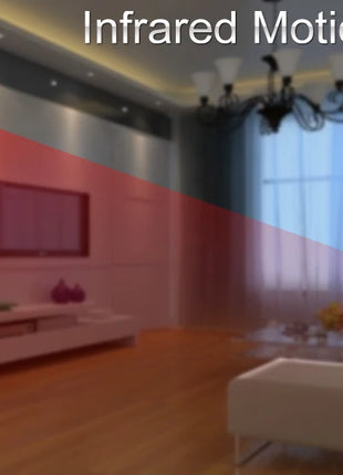 מערכת אזעקה חכמה לבית עם חיישן תנועה אינפרא-אדום - מערכת אזעקה אלחוטית נגד גניבות עם סירנה 105DB