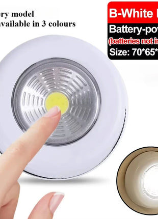 פנס LED נייד עם טעינה USB – תאורת לילה לחדר מגורים ושינה