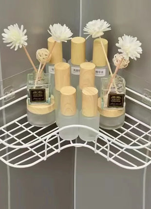 Utilizes corner space efficiently for extra storage.