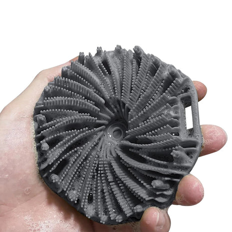 מברשת גוף סיליקון רכה עם ידית ארגונומית – רחצה, עיסוי ופילינג