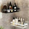  Sleek stainless steel bathroom shelf, perfect for organizing toiletries.  Durable design ensures long-lasting performance.