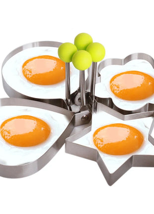 תבנית חביתה בצורת לב מנירוסטה – מושלמת לארוחת בוקר יצירתית לילדים

