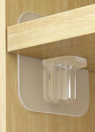 Enhance your shelving stability with this 40-pack of strong, sticky support pegs. Ideal for various applications!