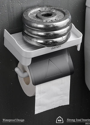 Available in vibrant green or sleek black, this holder adds a modern touch to any bathroom decor.