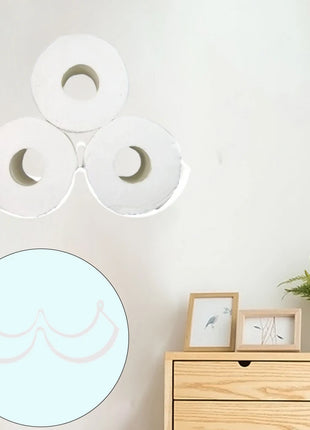 Holds up to 6 rolls with a chic appearance.

