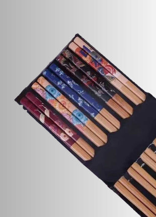 Traditional bamboo chopsticks designed for durability and long-lasting use.