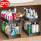 Maximize your space with a 2-tier organizer.