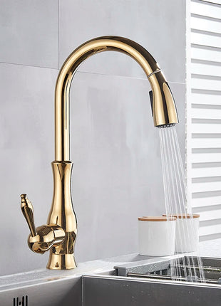 Modern design and premium brass construction for elegant kitchens and bathrooms.

