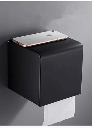 Designed to fit seamlessly into any bathroom decor with both toilet paper and tissue storage.