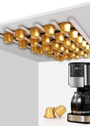 Fits coffee capsules of all shapes and sizes, ensuring a neat and organized coffee station.