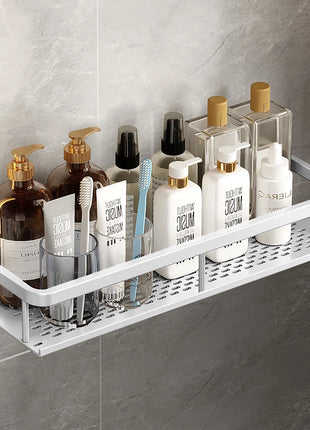 Ideal for organizing shower products and kitchen items.