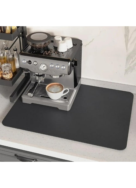 Keep your countertop dry and clean with this high-absorbency mat.