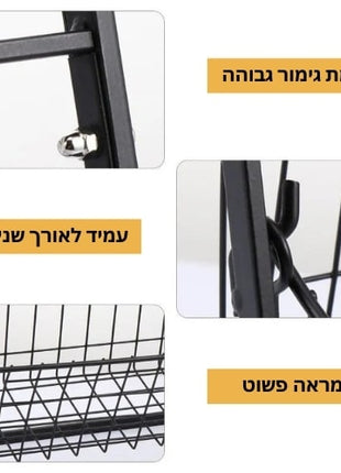 פתרון אחסון מודרני ועמיד למטבח ולאמבטיה

