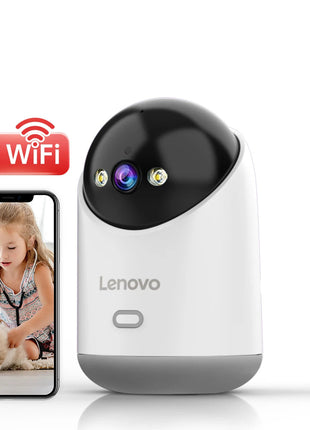 מצלמת אבטחה חכמה 5MP של לנובו – שליטה מרחוק מהטלפון

