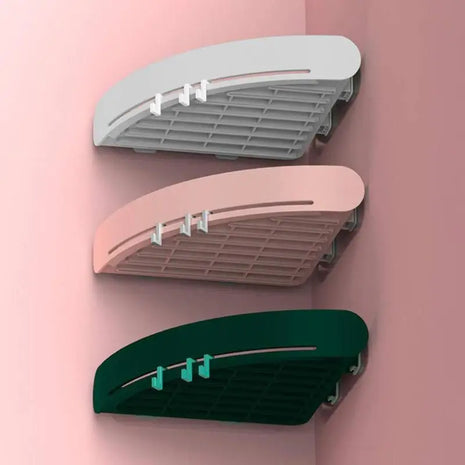 מדף עמיד ללחות לאמבטיה – פתרון אחסון לשמפו וסבון